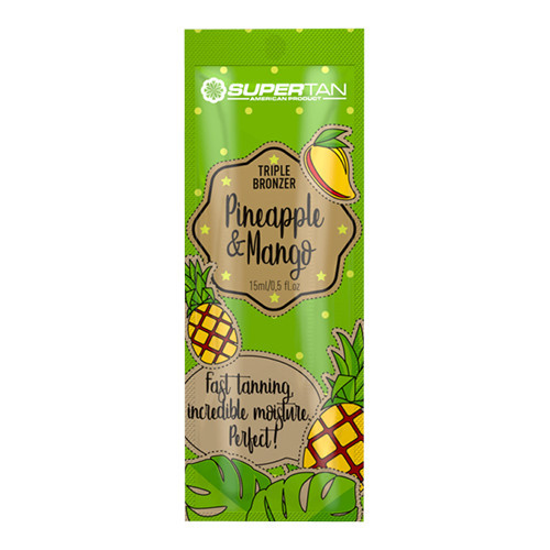 Supertan (szoláriumkrém) Pineapple & Mango Triple Bronzer 15 ml