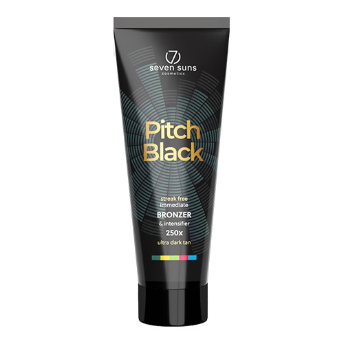 7suns PITCH BLACK 250X Ultra Dark Bronzer 250 ml