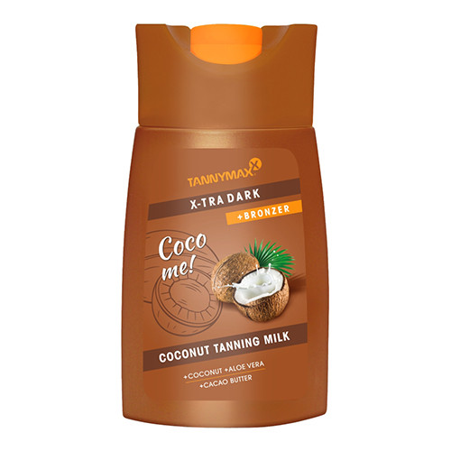 Tannymaxx (szoláriumkrém) X-TRA Dark Coconut Tanning Milk + Bronzer 200 ml